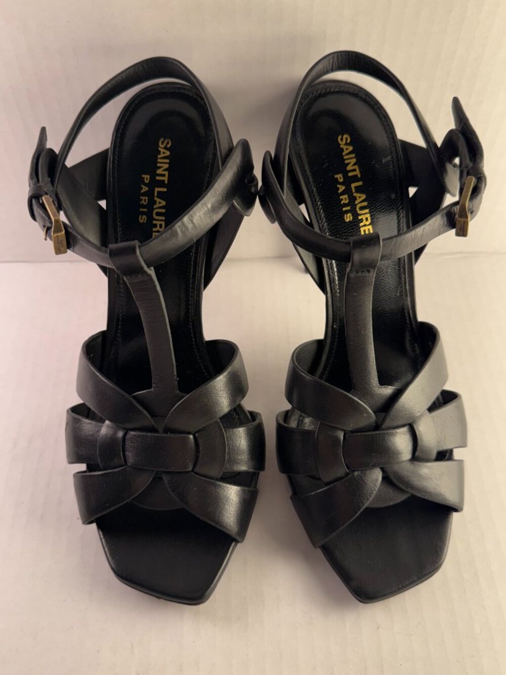 SAINT LAURENT TRIBUTE 105 SANDALS - Picture 13 of 13